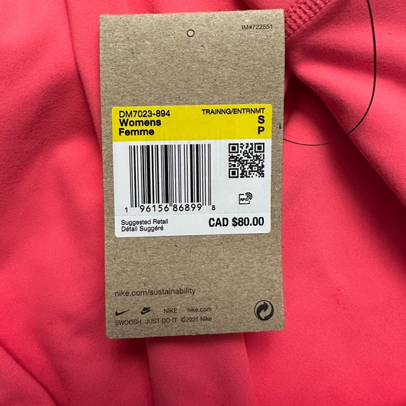 Pink Nike leggings - size S - 7/8 length - Picture 3 of 3